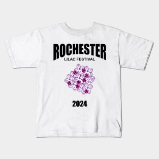 Rochester Lilac Festival 2024 Kids T-Shirt